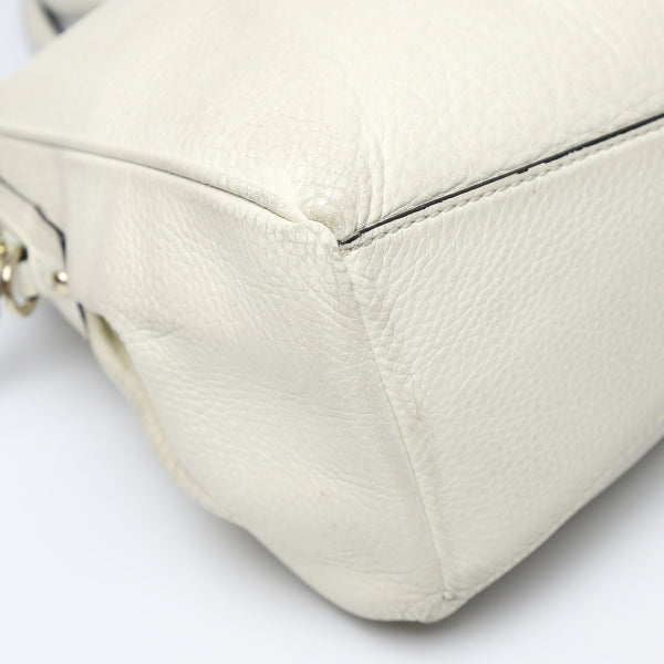 ケイトスペード Kate Spade ハンドバッグ
トートバッグ カーフ ボストンタイプ カーフ アイボリー 【SS】
【中古】