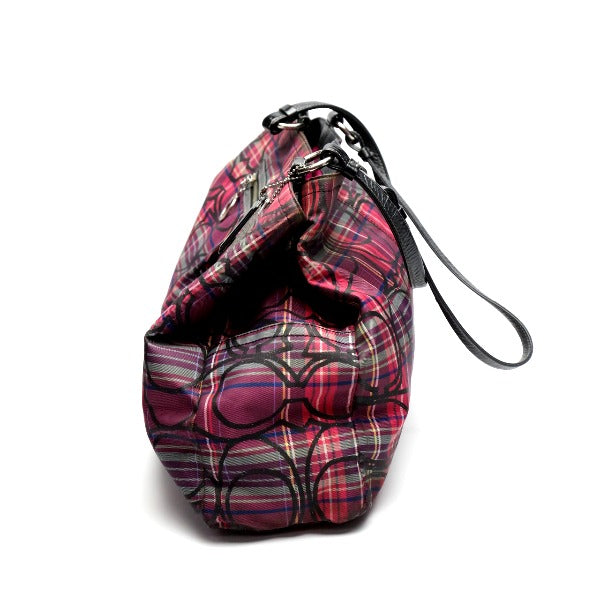 コーチ COACH トートバッグ
チェック シグネチャー レザー F15480 マルチカラー 【SS】
【中古】