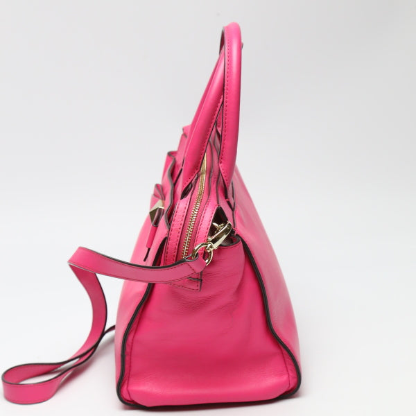 ケイトスペード Kate Spade ハンドバッグ
カーフ ショルダー 2WAY ピンク 【SS】
【中古】