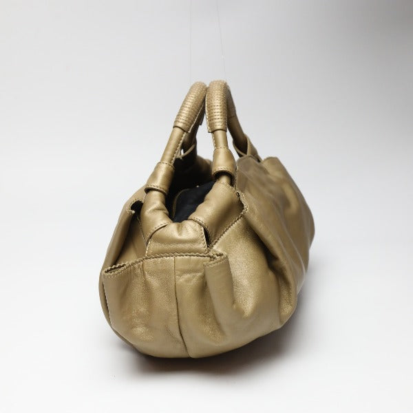 ロエベ LOEWE ハンドバッグ
ナッパアイレ レザー 軽量 レザー ゴールド 【SS】
【中古】