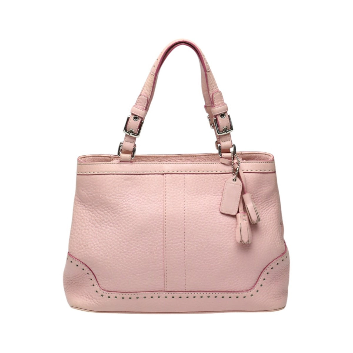 コーチ COACH ハンドバッグ
ハンドバッグ フリンジ ハンプトンズ レザー 5055 ピンク 【SS】
【中古】