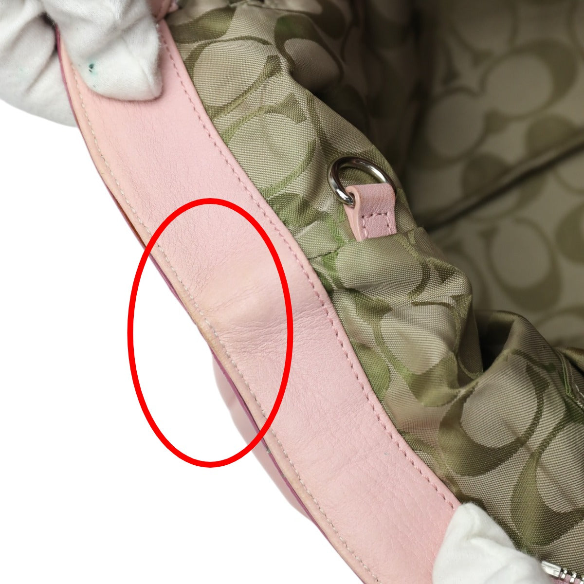 コーチ COACH ハンドバッグ
ハンドバッグ フリンジ ハンプトンズ レザー 5055 ピンク 【SS】
【中古】