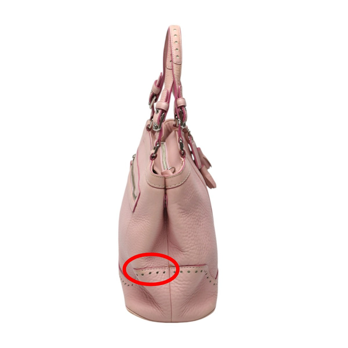コーチ COACH ハンドバッグ
ハンドバッグ フリンジ ハンプトンズ レザー 5055 ピンク 【SS】
【中古】