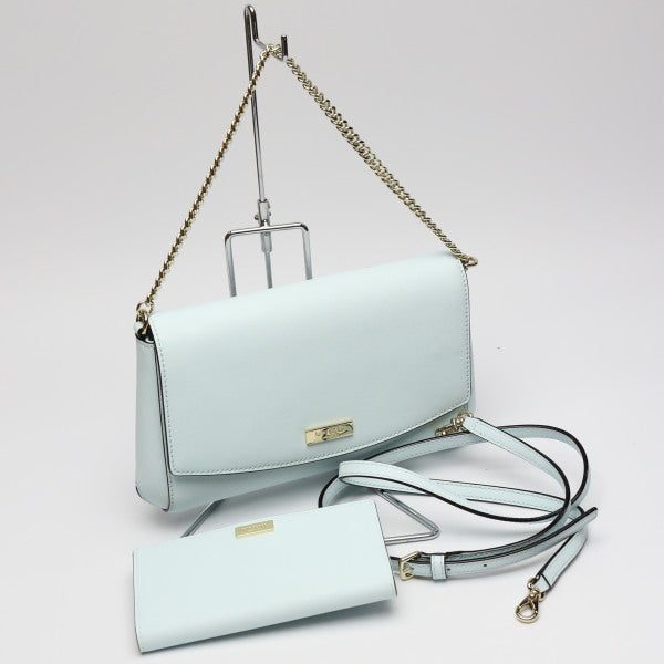 ケイトスペード Kate Spade ショルダーバッグ
ハンドバッグ 斜め掛け 3WAY 水色 【SS】
【中古】