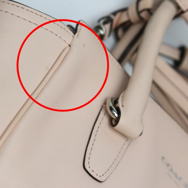 コーチ COACH ハンドバッグ
ショルダーバッグ 斜めかけ 2WAY レザー ピンク 【SS】
【中古】