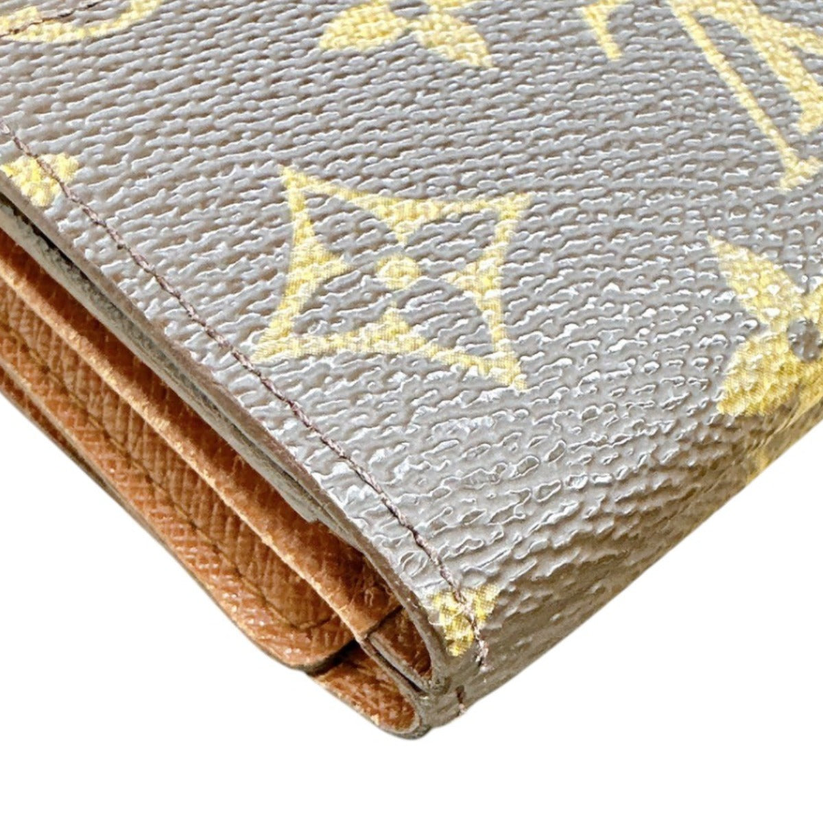 ルイヴィトン LOUIS VUITTON 二つ折り財布
Wホック財布 モノグラム ポルトフォイユ モノグラムキャンバス M61654 ブラウン LV
【SS】
【中古】