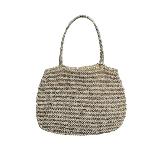 アンテプリマ ANTEPRIMA ハンドバッグ
 ワイヤーバッグ パーティー ワイヤー ゴールド 【SS】
 【中古】