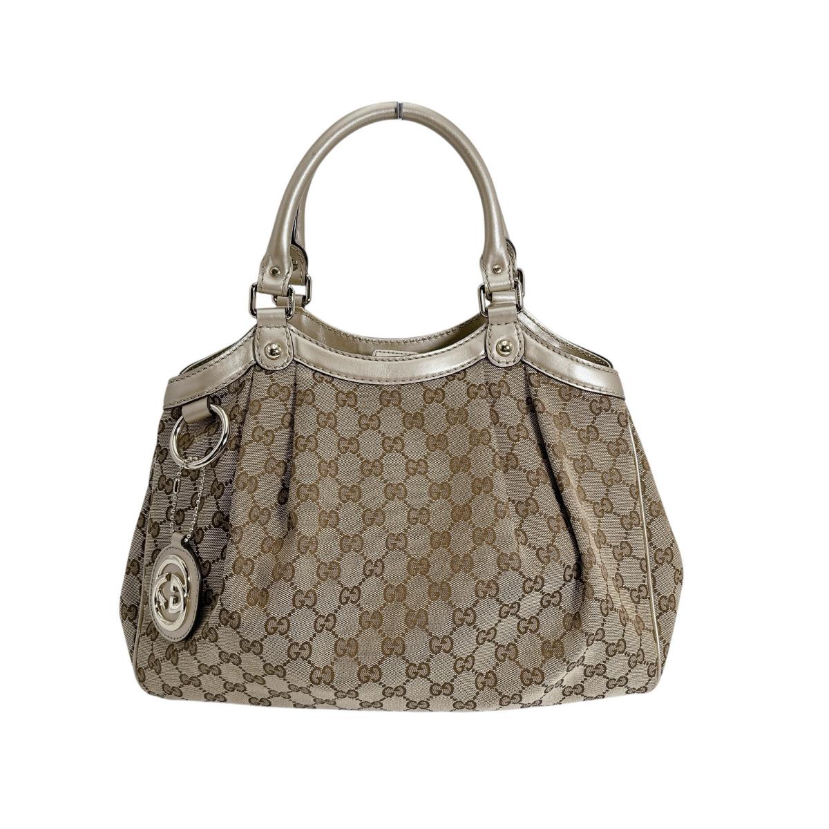 グッチ GUCCI トートバッグ
ハンドバッグ GGキャンバス スーキーバッグ GGキャンバス 211944 ベージュ 【SS】
【中古】