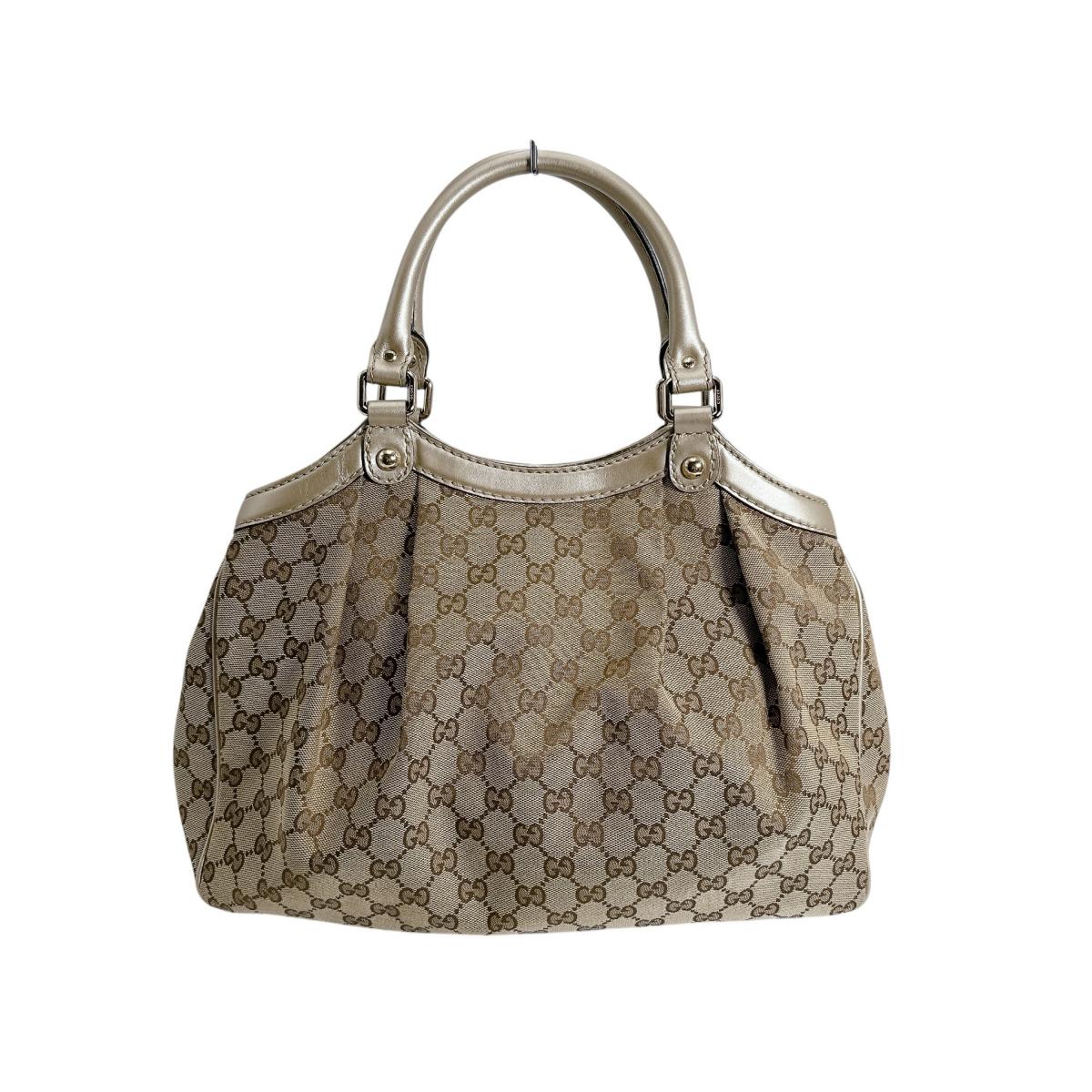 グッチ GUCCI トートバッグ
ハンドバッグ GGキャンバス スーキーバッグ GGキャンバス 211944 ベージュ 【SS】
【中古】