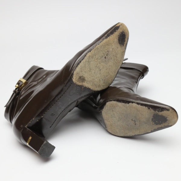 ルイヴィトン LOUIS VUITTON ブーツ
ショートブーツ エナメル 37 エナメル ブラウン LV
【SS】
【中古】