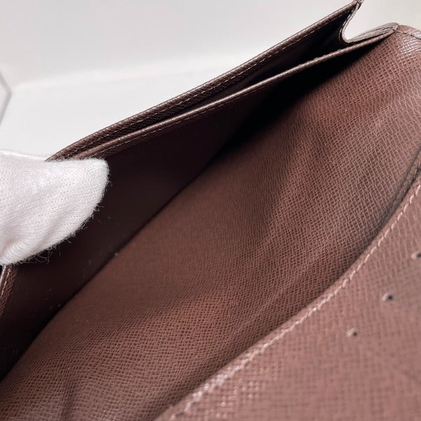 ルイヴィトン LOUIS VUITTON 札入れ
ポルトフォイユ・ロン ダミエ ダミエキャンバス N62228 ブラウン LV
【SS】
【中古】