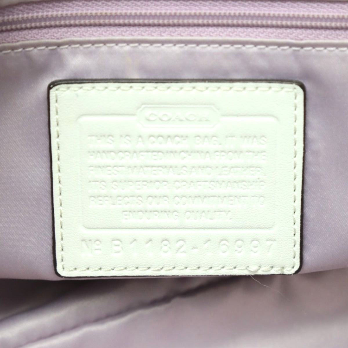 コーチ COACH ハンドバッグ
マディソン パンチング 2WAY レザーカット オプアートレザーソフィア シラカワ レザー 16997 ホワイト 【SS】
【中古】