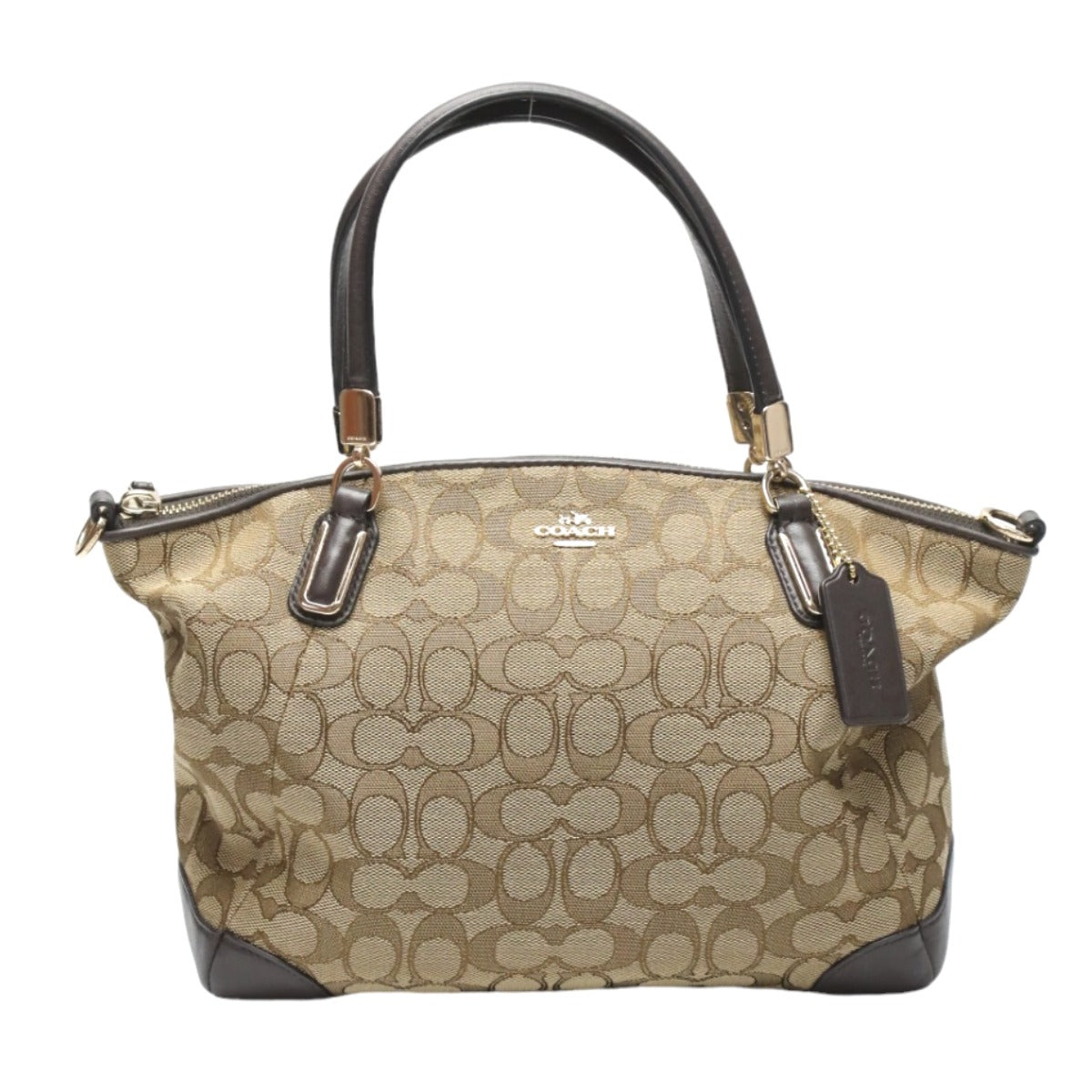 コーチ COACH ショルダーバッグ
肩掛け シグネチャー ハンドバッグ レザー 33737 ブラウン 【SS】
【中古】