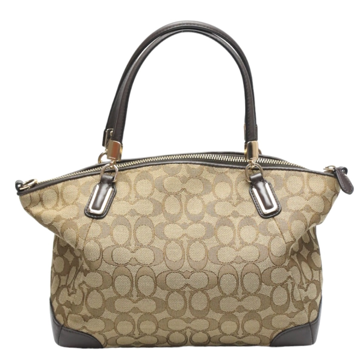 コーチ COACH ショルダーバッグ
肩掛け シグネチャー ハンドバッグ レザー 33737 ブラウン 【SS】
【中古】