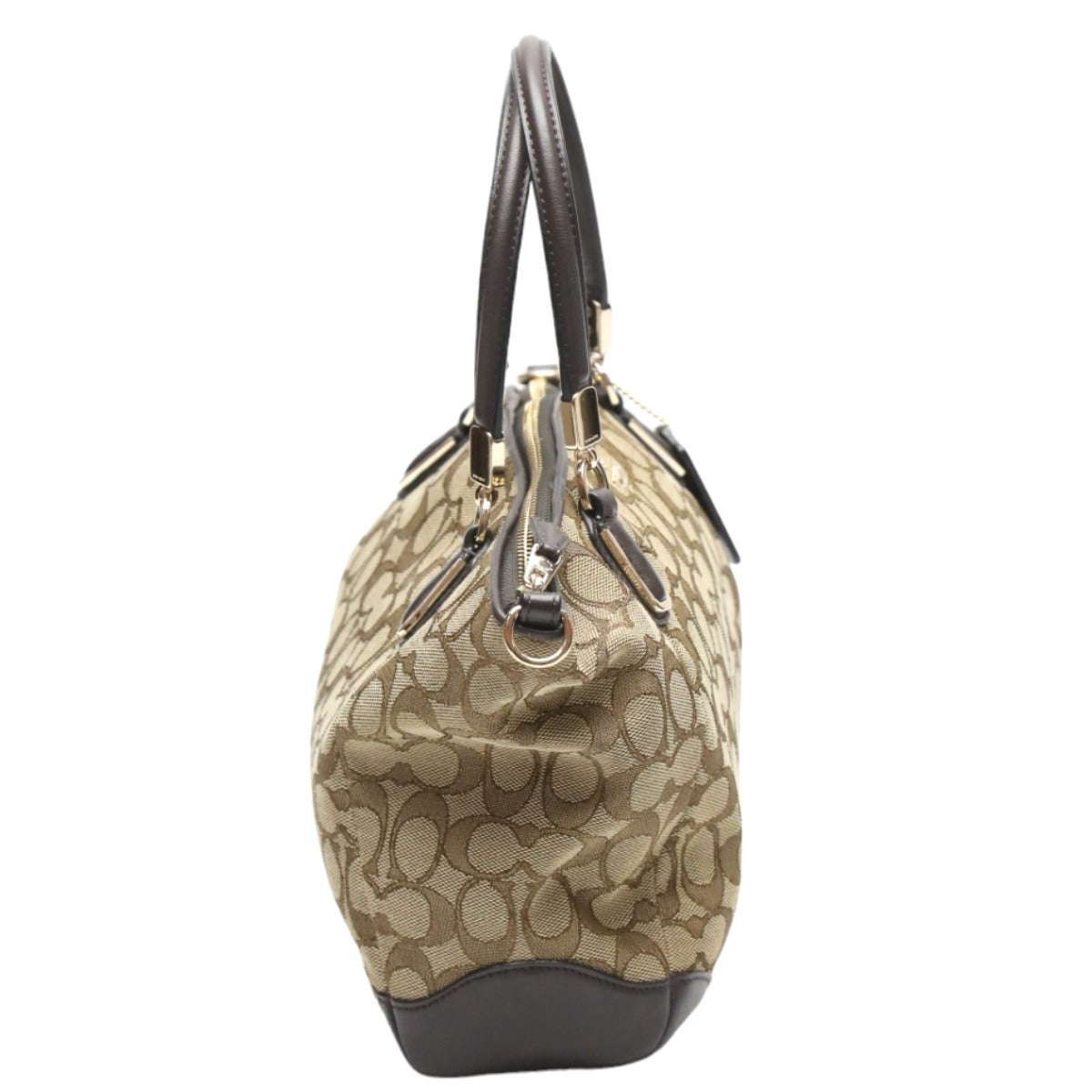 コーチ COACH ショルダーバッグ
肩掛け シグネチャー ハンドバッグ レザー 33737 ブラウン 【SS】
【中古】