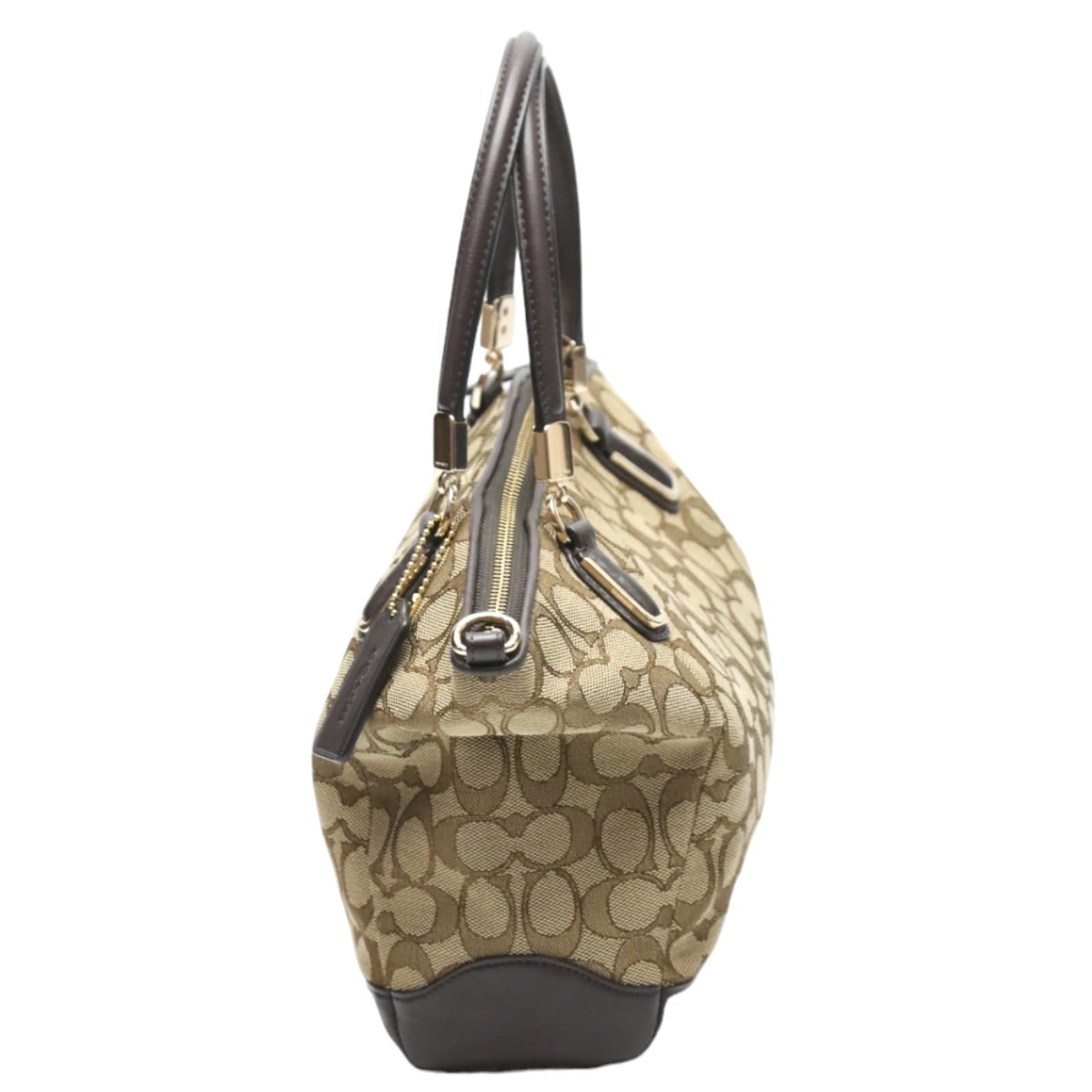 コーチ COACH ショルダーバッグ
肩掛け シグネチャー ハンドバッグ レザー 33737 ブラウン 【SS】
【中古】