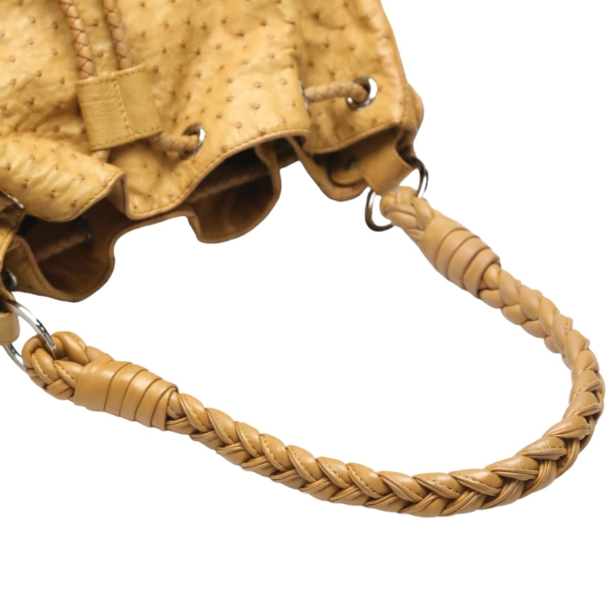 オーストリッチ ostrich ショルダーバッグ
ホウボウ フルポイント ショルダーバッグ オーストリッチ キャメル 【SS】
【中古】