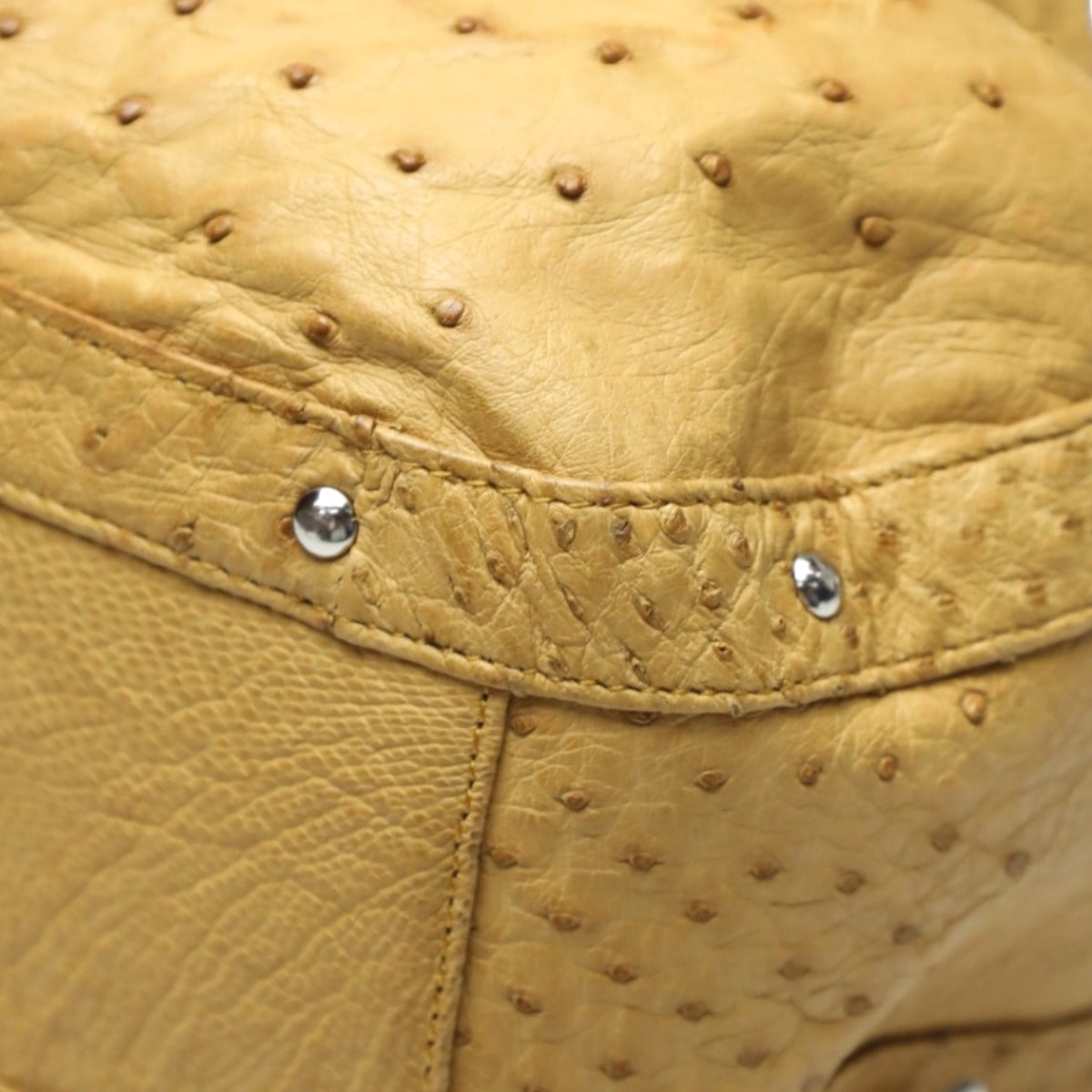 オーストリッチ ostrich ショルダーバッグ
ホウボウ フルポイント ショルダーバッグ オーストリッチ キャメル 【SS】
【中古】
