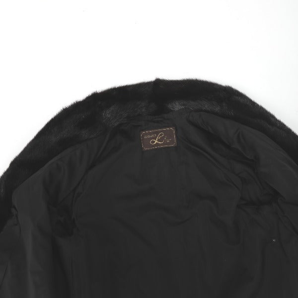 ミンク Mink その他アウター
毛皮コート ハーフコート ELEGAMCE L fur ブラック 【SS】
【中古】