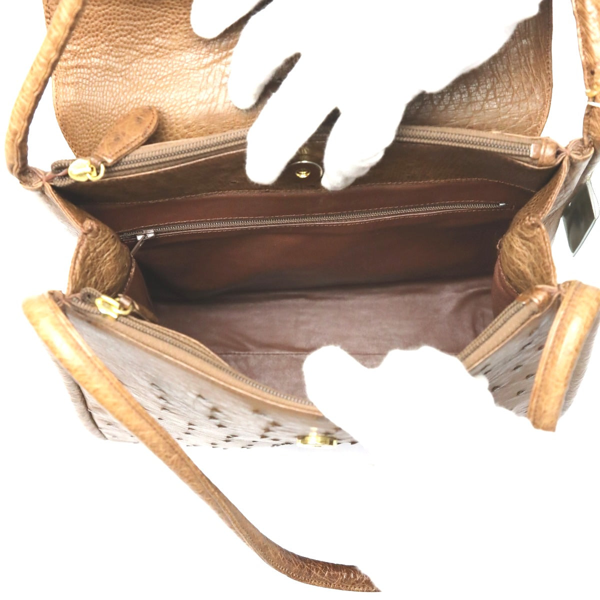オーストリッチ ostrich ハンドバッグ
ハンドバッグ フルポイント オーストリッチ ブラウン 【SS】
【中古】
