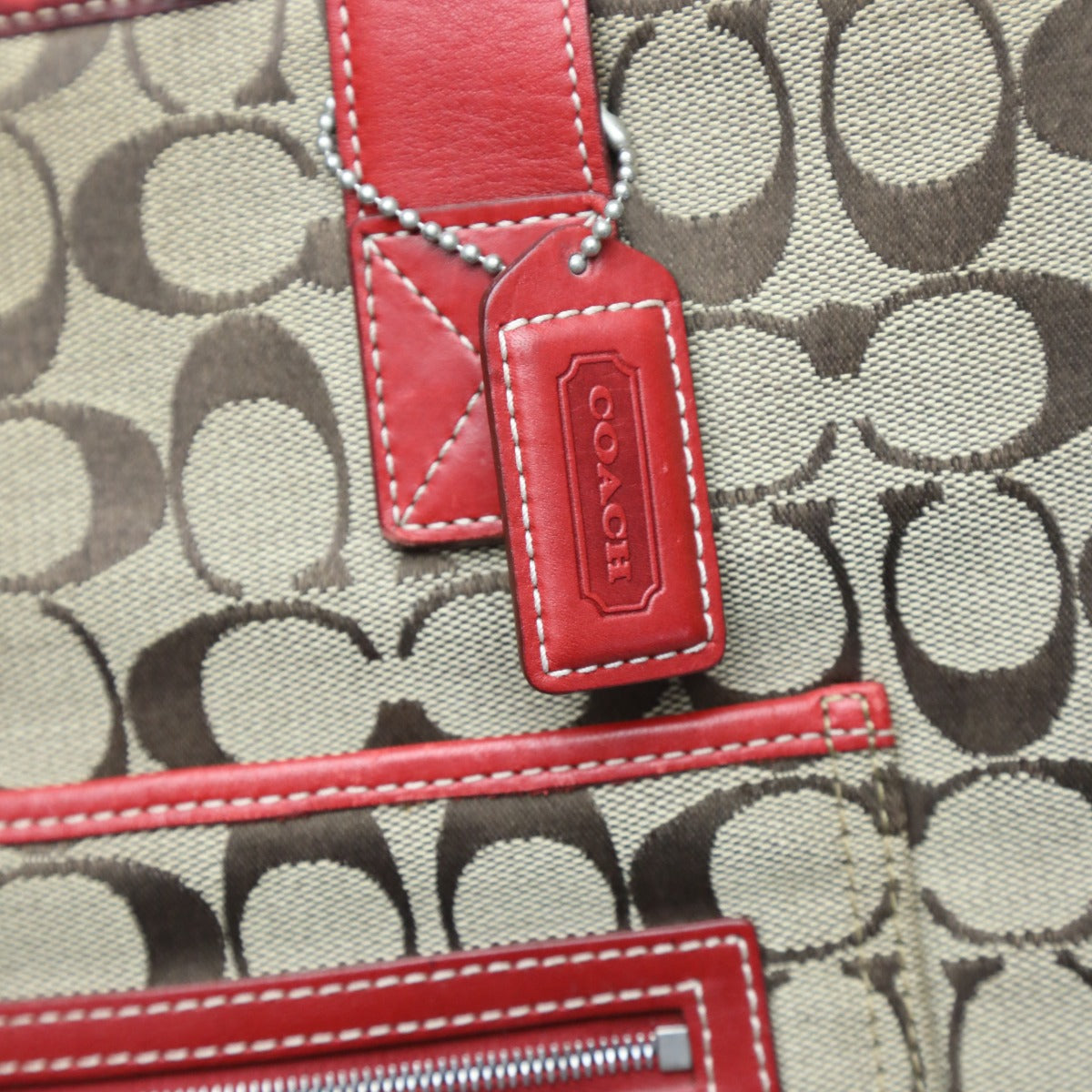 コーチ COACH トートバッグ
トートバッグ シグネクチャー キャンバス 6071 レッド 【SS】
【中古】