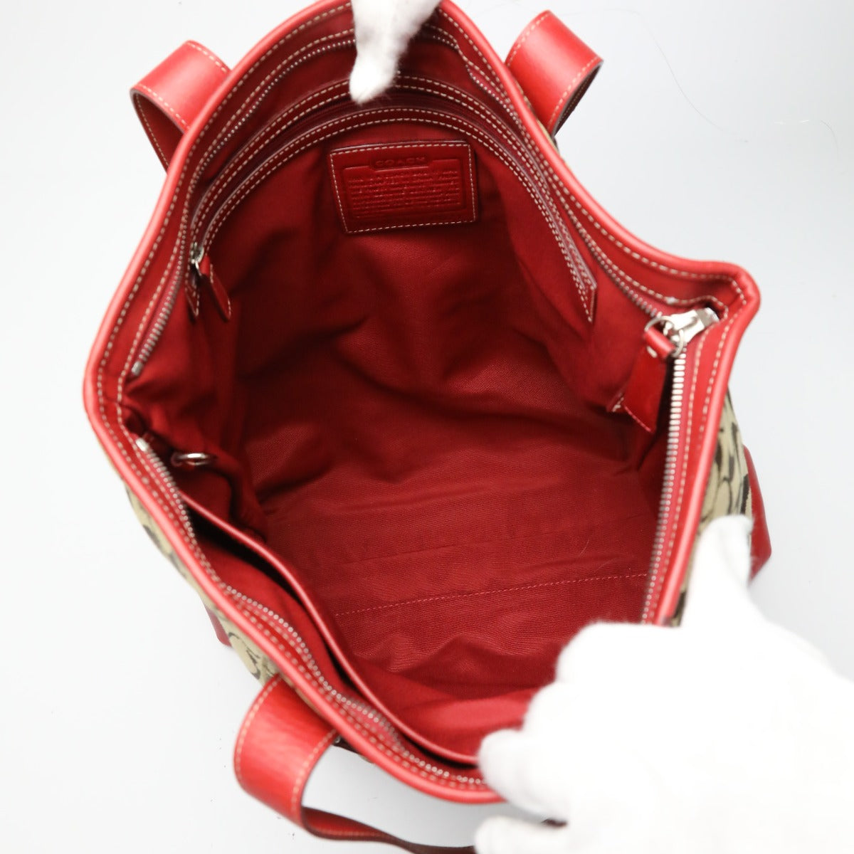 コーチ COACH トートバッグ
トートバッグ シグネクチャー キャンバス 6071 レッド 【SS】
【中古】