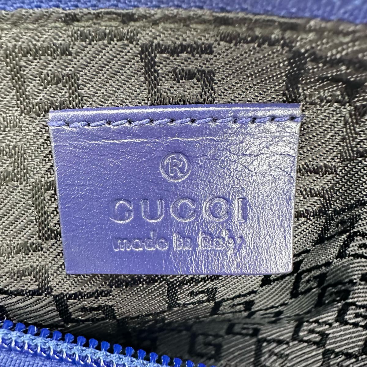 グッチ GUCCI ポーチ
ポーチ ハンドポーチ サテン 039-1103 ブルー 【SS】
【中古】