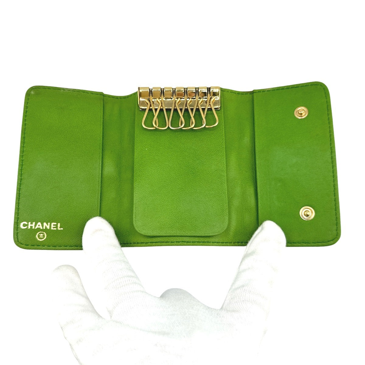 シャネル CHANEL キーケース
キーケース 6本用キーケース アイコンライン グリーン 【SS】
【中古】
