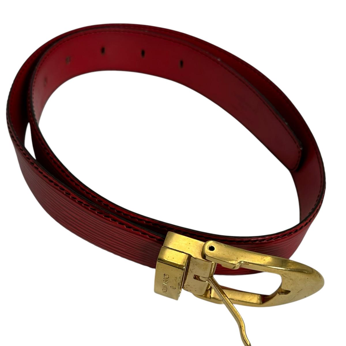 ルイヴィトン LOUIS VUITTON ベルト
ベルト エピ サンチュール・クラシック エピレザー R15007 レッド LV
【SS】
【中古】