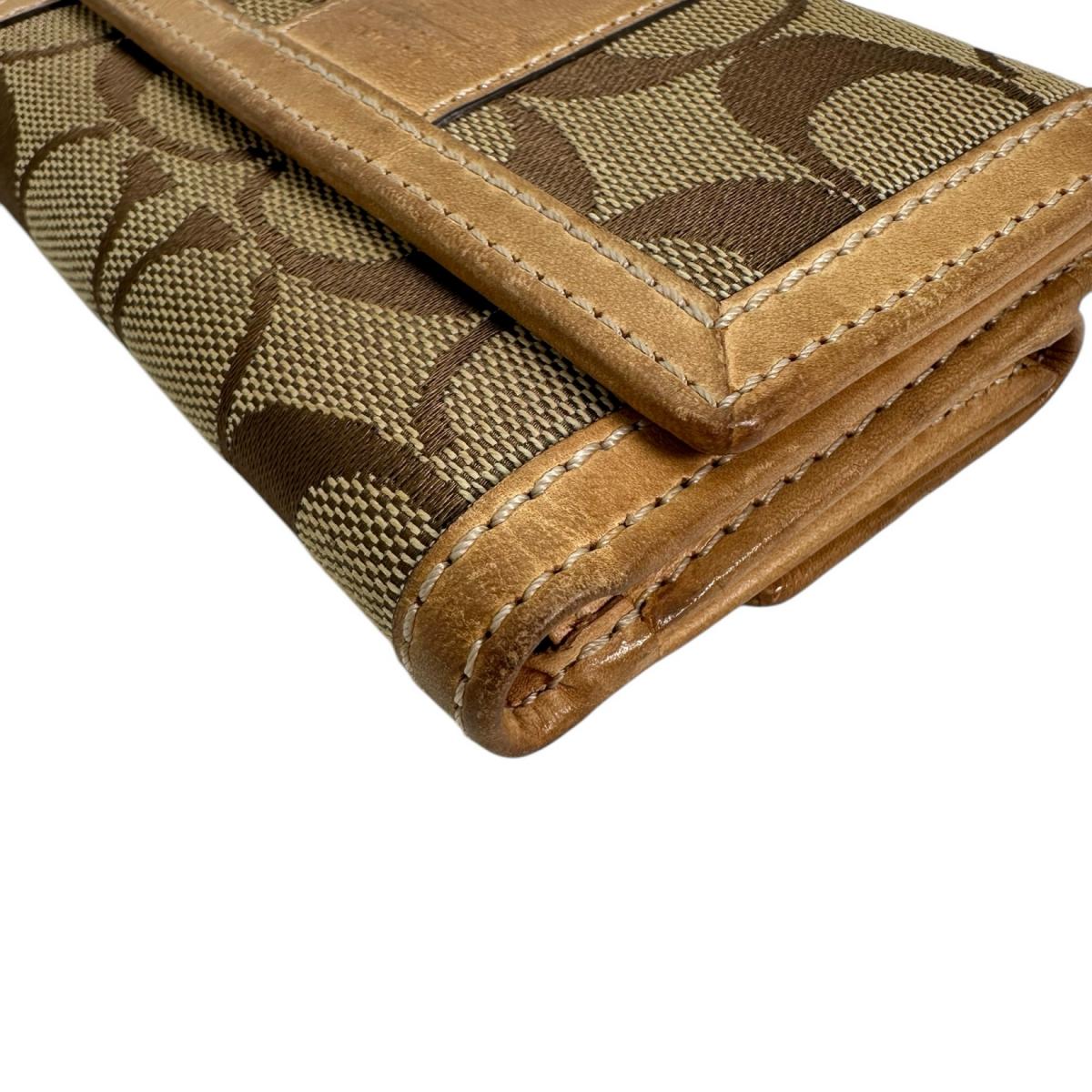 コーチ COACH 三つ折り財布
三つ折り財布 シグネクチャー キャンバス ブラウン 【SS】
【中古】