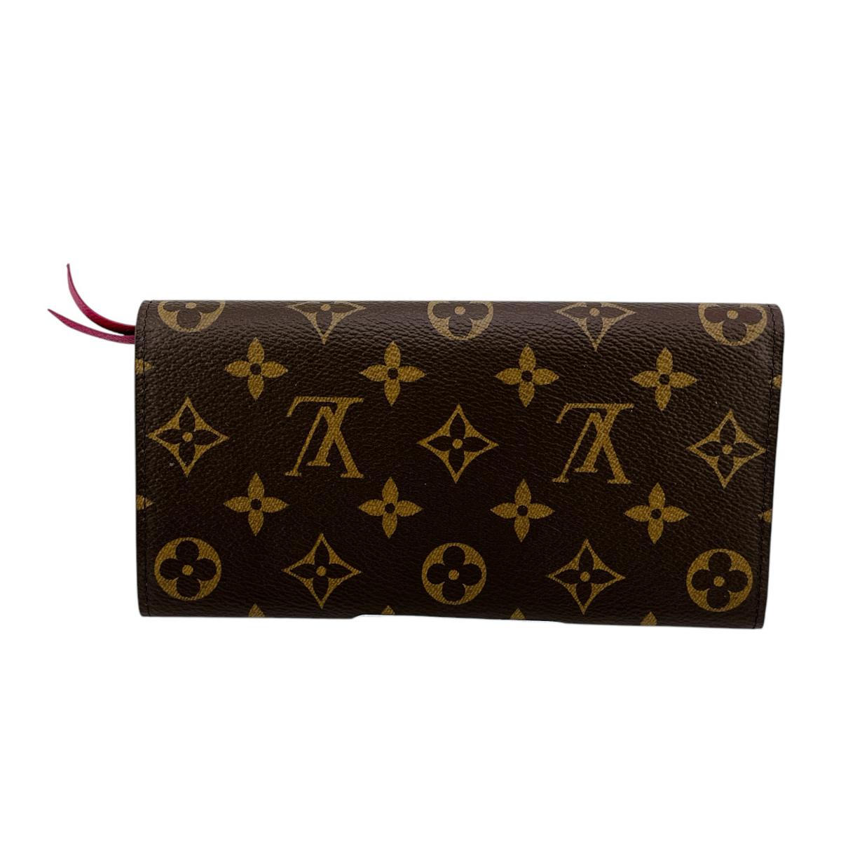 ルイヴィトン LOUIS VUITTON 長財布
2つ折り長財布 モノグラム ポルトフォイユ・エミリー モノグラムキャンバス M60136 ブラウン×ルージュ LV
【中古】