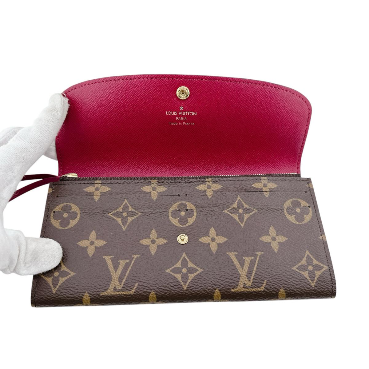ルイヴィトン LOUIS VUITTON 長財布
2つ折り長財布 モノグラム ポルトフォイユ・エミリー モノグラムキャンバス M60136 ブラウン×ルージュ LV
【中古】