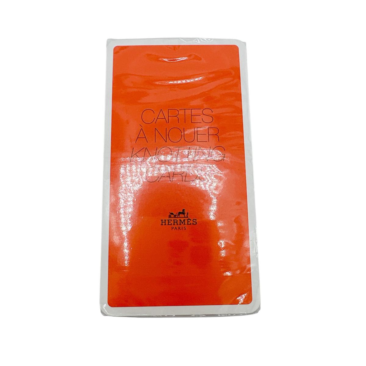エルメス HERMES スカーフ
KNOTTING CARDS スカーフ巻き方 ノベルティ オレンジ 【SS】
【中古】