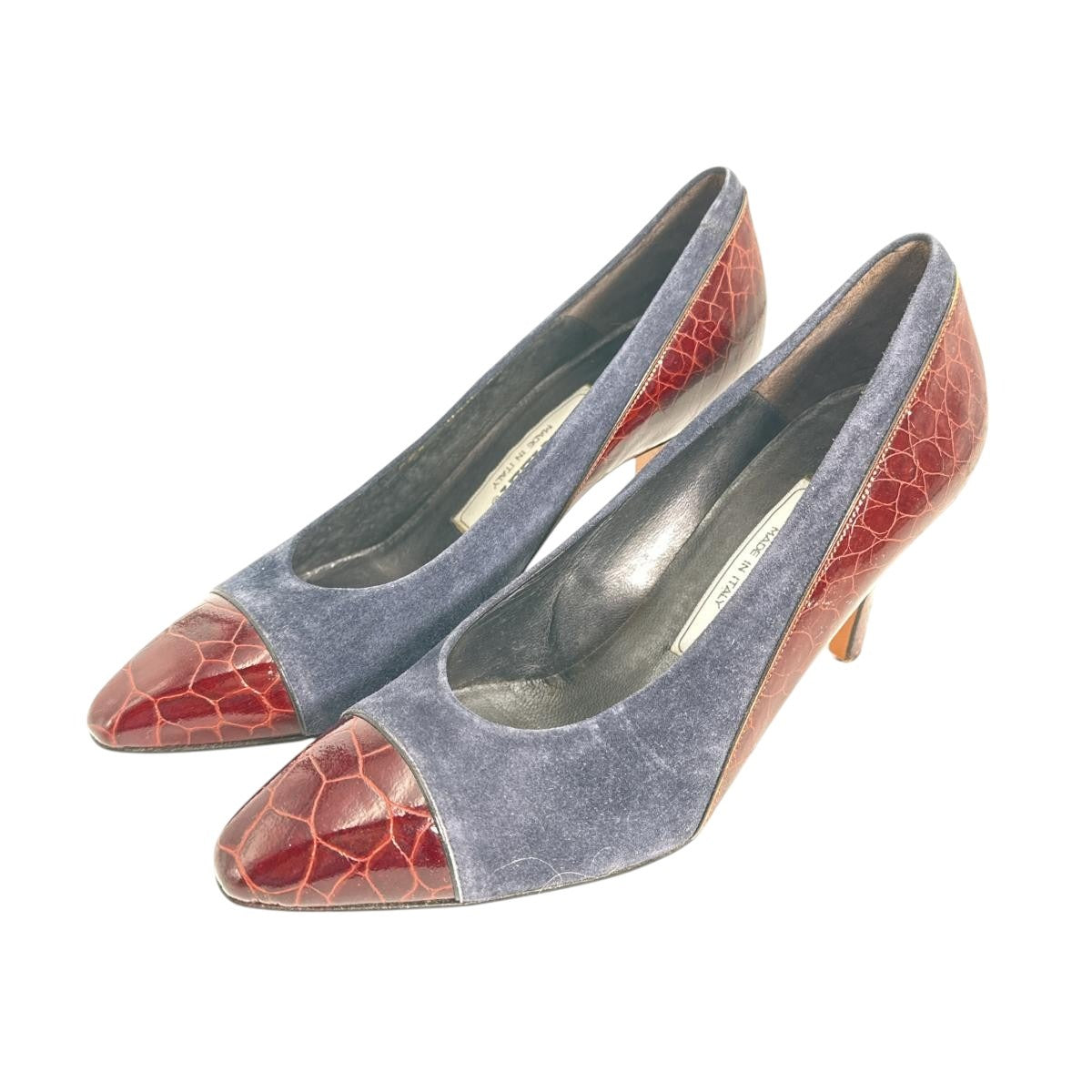 バリー BALLY パンプス
パンプス クロコ柄 Mサイズ 5 1/2 ワインレッド 【SS】
【中古】