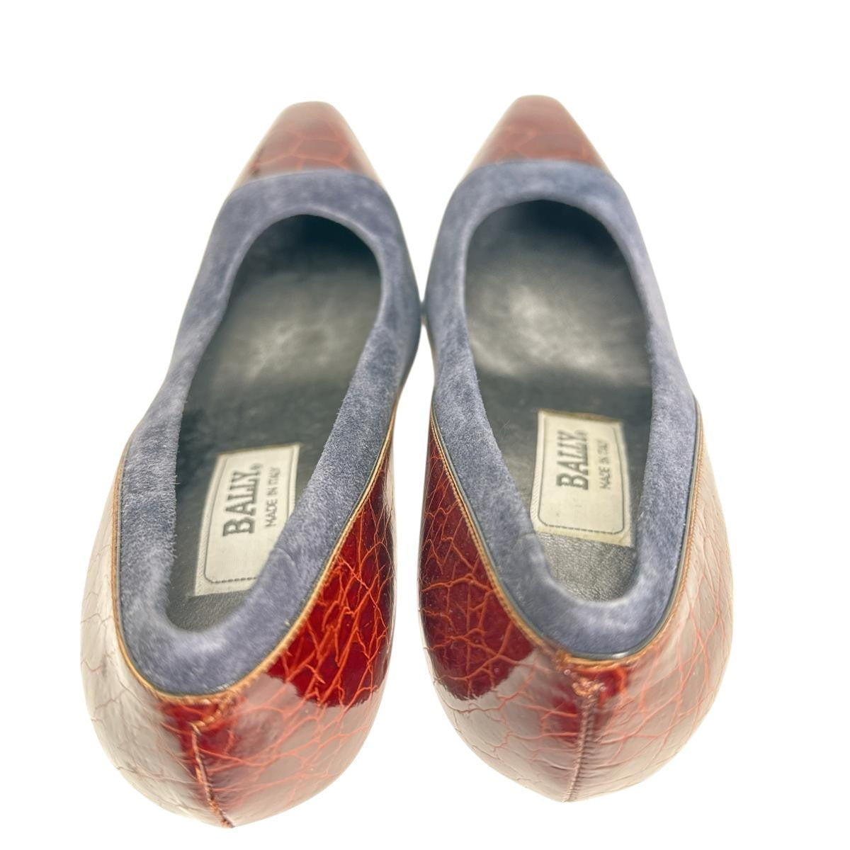 バリー BALLY パンプス
パンプス クロコ柄 Mサイズ 5 1/2 ワインレッド 【SS】
【中古】