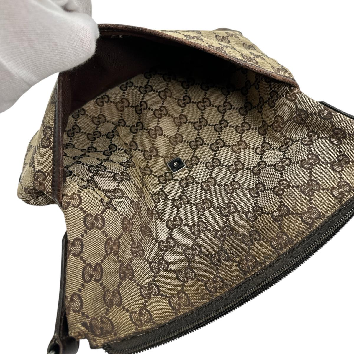グッチ GUCCI ショルダーバッグ
ショルダーバッグ スクエア GGクリスタル GGキャンバス 145857 001013 ブラウン 【SS】
【中古】