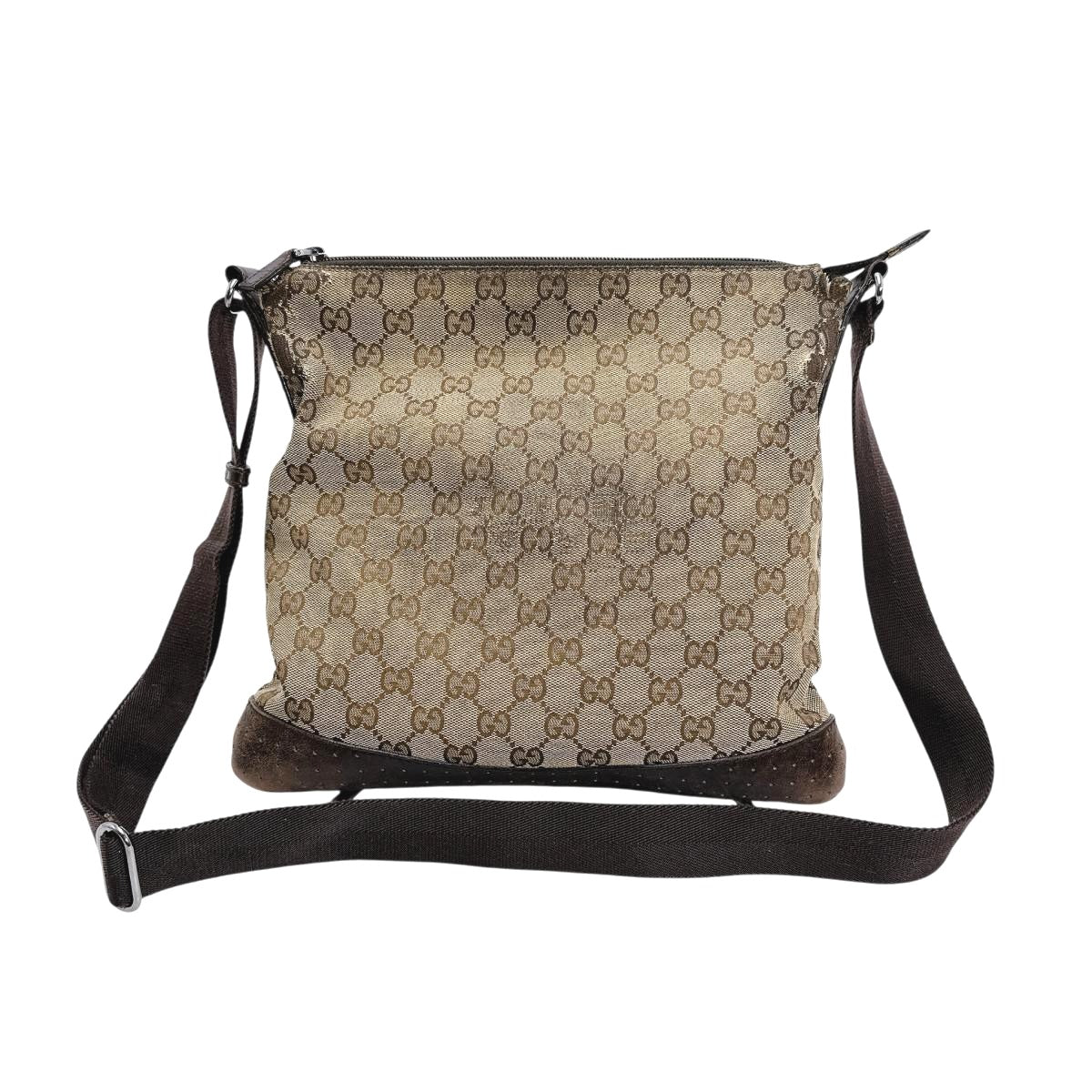 グッチ GUCCI ショルダーバッグ
ショルダーバッグ スクエア GGクリスタル GGキャンバス 145857 001013 ブラウン 【SS】
【中古】