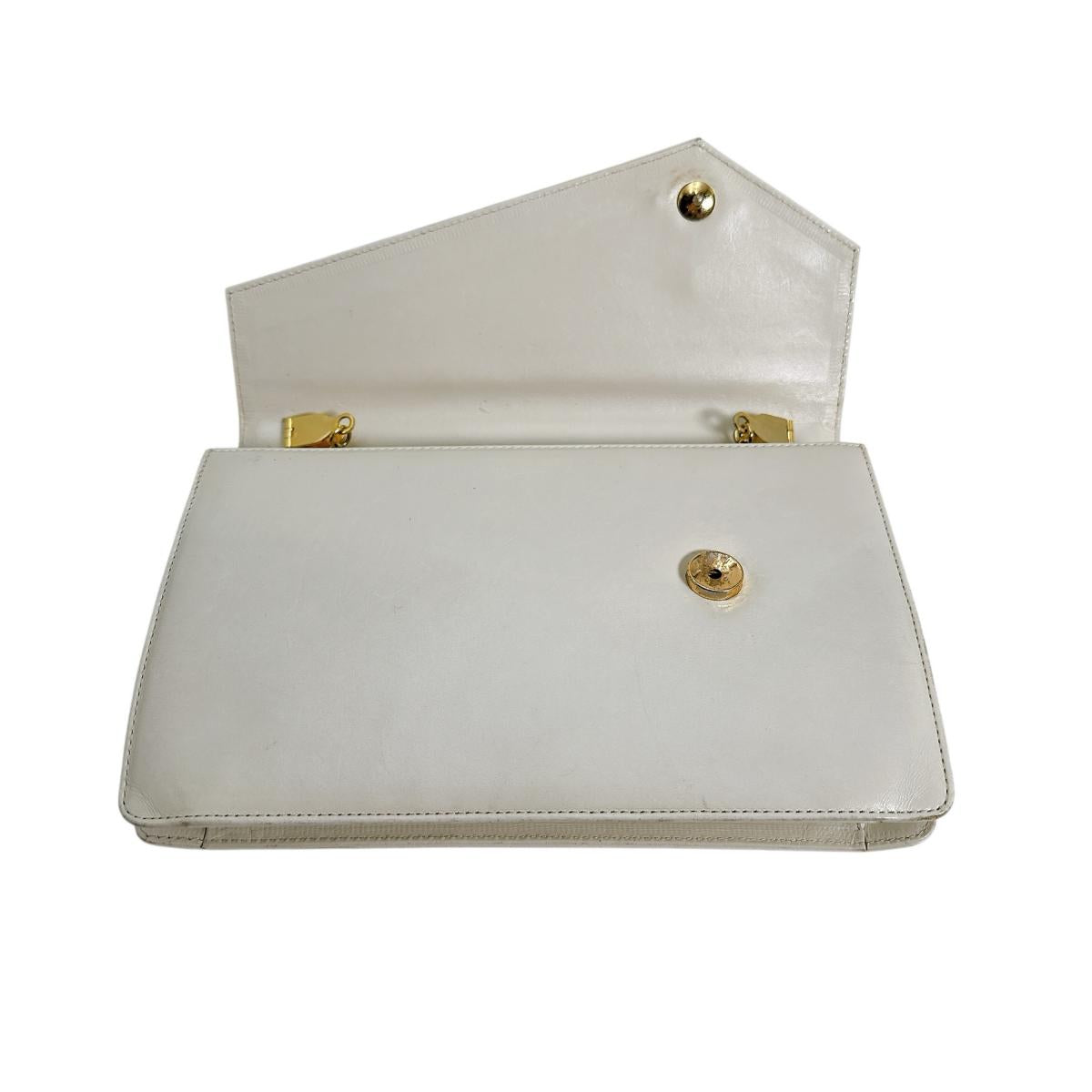 ピエール・バルマン PIERRE BALMAIN セカンドバッグ
クラッチバッグ フォーマル チェーンバッグ レザー ホワイト 【SS】
【中古】