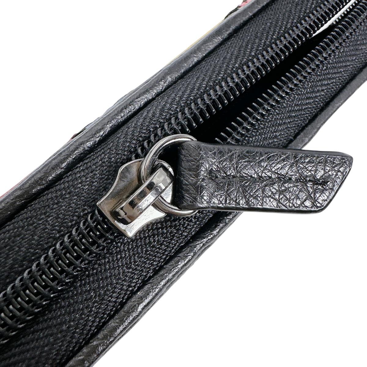 オーストリッチ ostrich 長財布
長財布 パッチワーク ラウンドファスナー オーストリッチ LB-5055 マルチカラー 【SS】