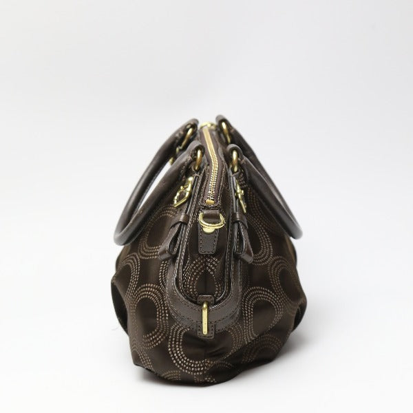 コーチ COACH ハンドバッグ
マディソンドッテッド キャンバス オプアートソフィア キャンバス 15935 ブラウン 【SS】
【中古】