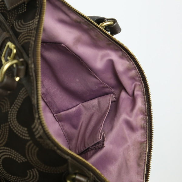 コーチ COACH ハンドバッグ
マディソンドッテッド キャンバス オプアートソフィア キャンバス 15935 ブラウン 【SS】
【中古】