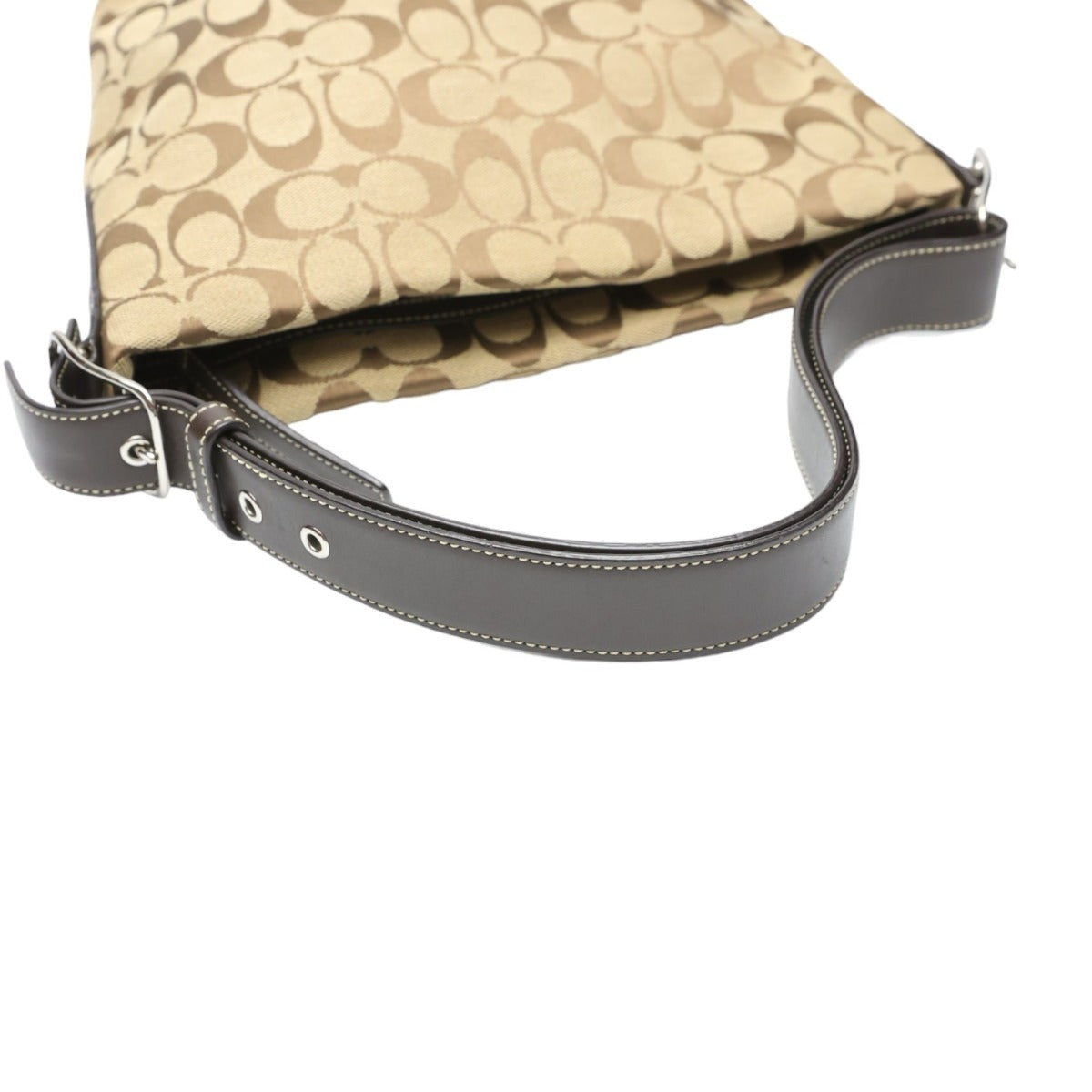 コーチ COACH ショルダーバッグ
ダッフル シグネチャー 斜め掛け プラスチック 6076 カーキ 【SS】
【中古】