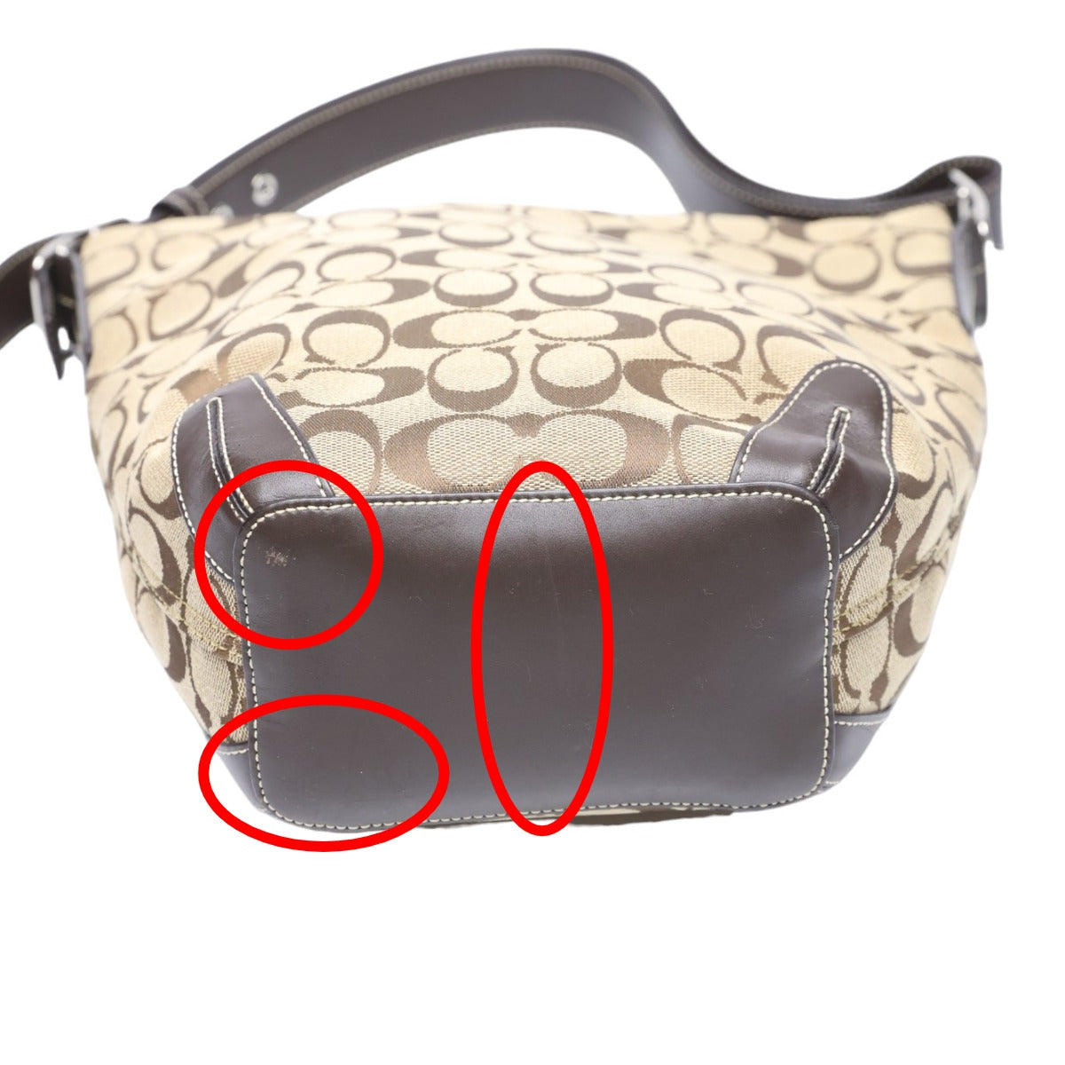 コーチ COACH ショルダーバッグ
ダッフル シグネチャー 斜め掛け プラスチック 6076 カーキ 【SS】
【中古】