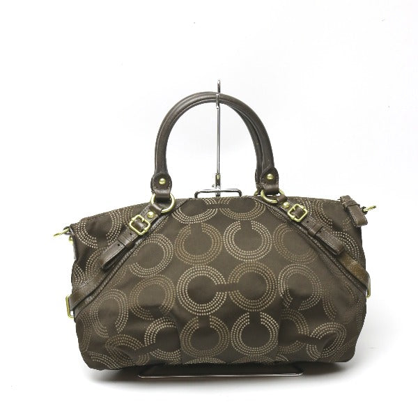 コーチ COACH ハンドバッグ
マディソンドッテッド キャンバス オプアートソフィア キャンバス 15935 ブラウン 【SS】
【中古】