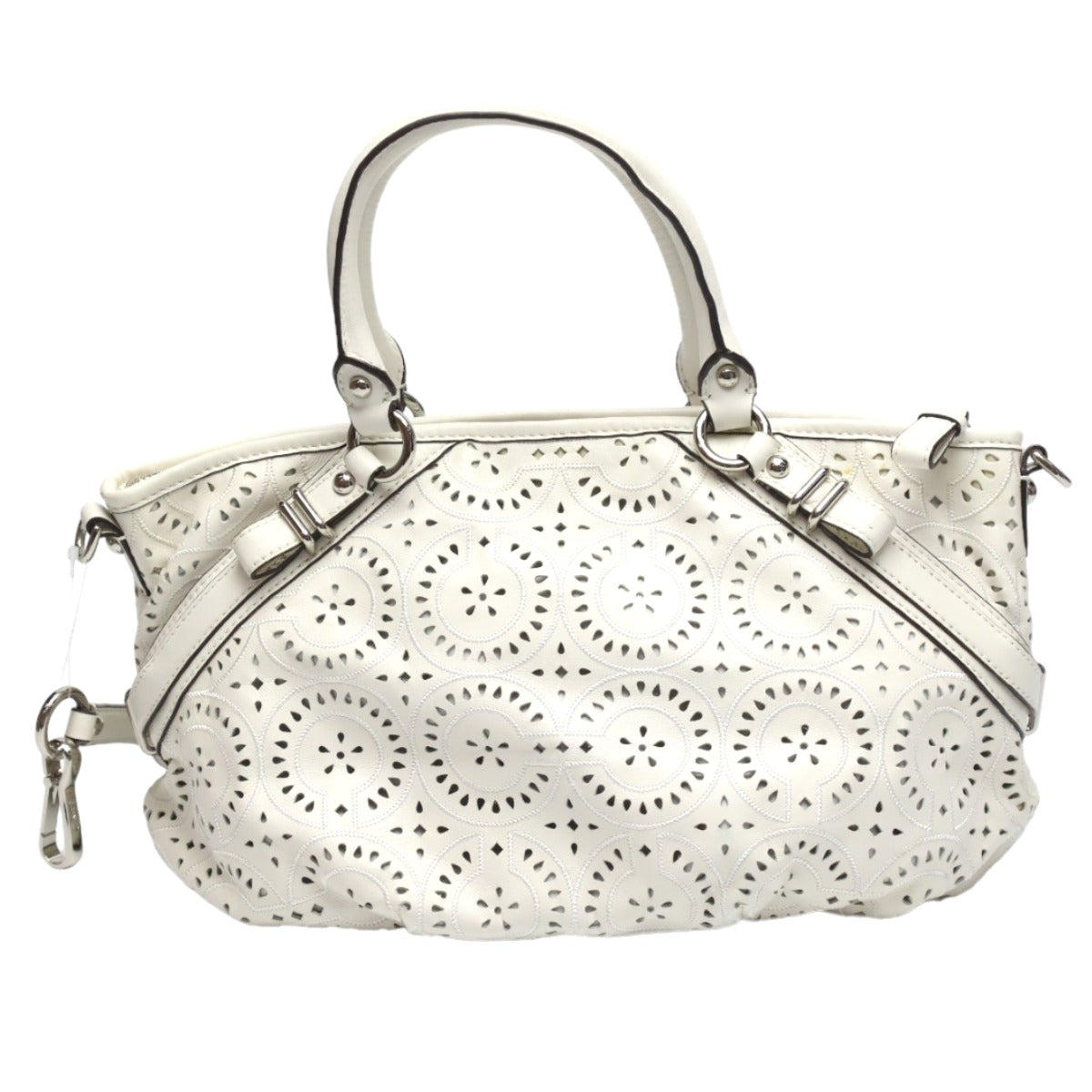 コーチ COACH ハンドバッグ
マディソン パンチング 2WAY レザーカット オプアートレザーソフィア シラカワ レザー 16997 ホワイト 【SS】
【中古】