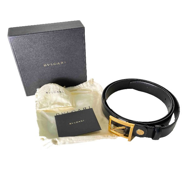 ブルガリ BVLGARI ベルト
ピンタイプ レザー 牛革 ブラック 【SS】
【中古】