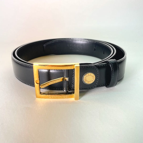 ブルガリ BVLGARI ベルト
ピンタイプ レザー 牛革 ブラック 【SS】
【中古】