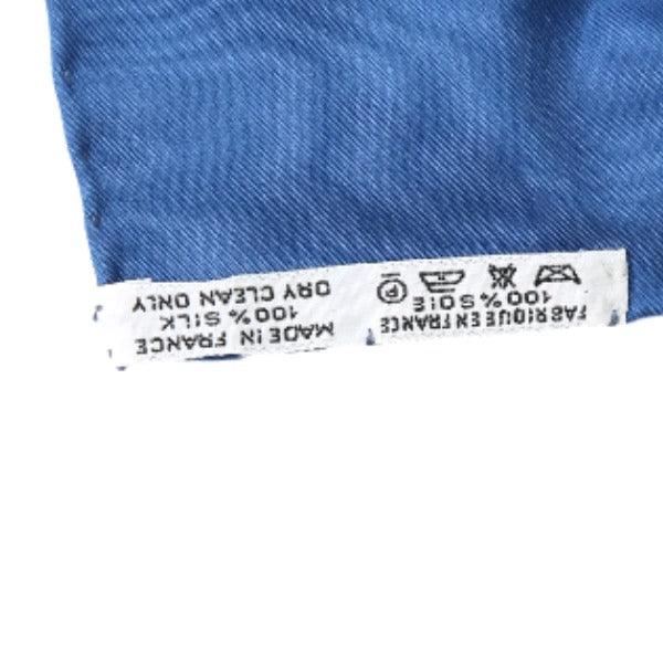 エルメス HERMES スカーフ
シルク100% BRIDES de GALA カレ90 シルク ブルー 【SS】
【中古】