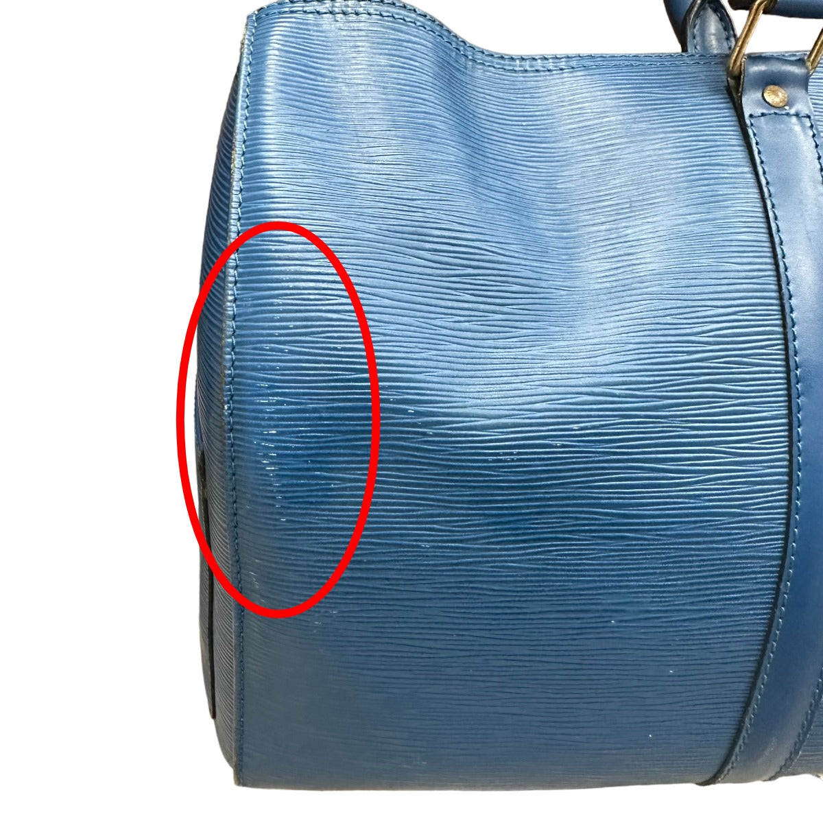 ルイヴィトン LOUIS VUITTON ボストンバッグ
旅行かばん エピ キーポル45 エピレザー M42975 トレドブルー LV
【SS】
【中古】