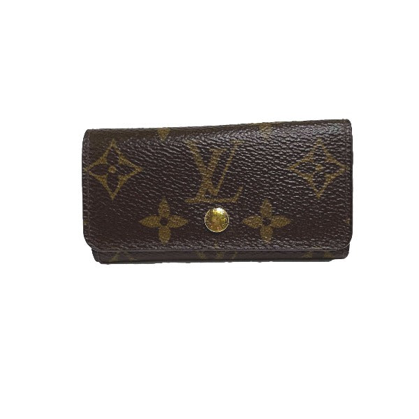 ルイヴィトン LOUIS VUITTON キーケース
4本用 モノグラム ミュルティクレ4 モノグラムキャンバス M69517 ブラウン LV
【SS】
【中古】